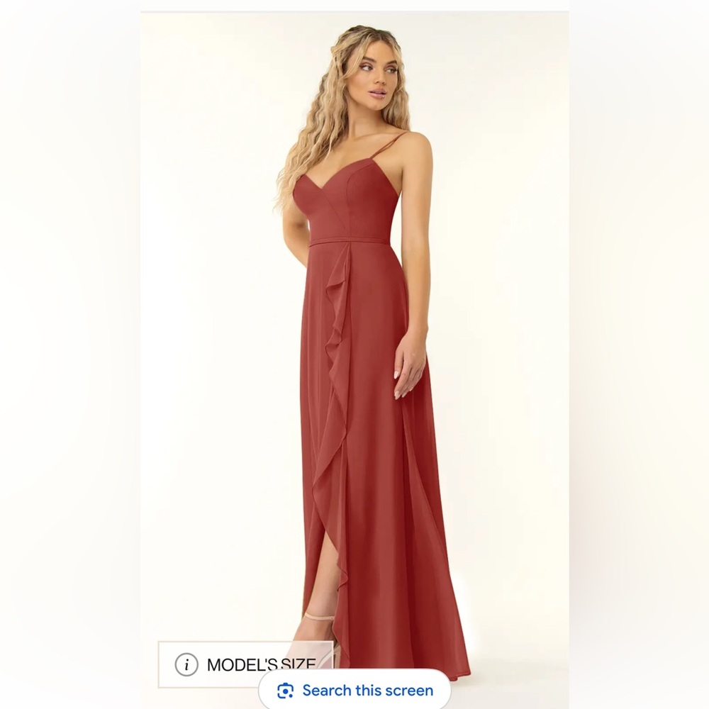 Azazie terracotta size 14